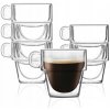 Vialli Design termosklenice na espresso Senso 27435 6 x 150 ml