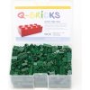 Q-Bricks Unicolor - tmavo zelené kocky 300 ks