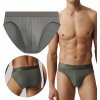 Pánske športové slipy MP-1585 Mikromodal zelené khaki Pohodlné Active *XXL