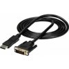 StarTech DisplayPort - kábel DVI-D 1,8 m čierny (DP2DVIMM6)