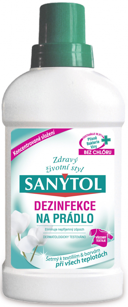 Sanytol na bielizeň dezinfekcia na bielizeň a práčky 500 ml od 3,22 € -  Heureka.sk
