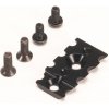 PN Racing Mini-Z MR03 High Clamp Force T-Plate Mount (Black)