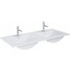 Oltens Vernal umývadlo 120x46 cm obdĺžnik umývadlo na nábytok biela 41209000