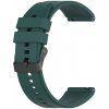 Techsuit - Watchband 20mm (W026) remienok pre Samsung Galaxy Watch 4 / 5 / Active 2, Huawei Watch GT 3 (42 mm) / GT 3 Pro (43 mm) – tmavozelený KF2317520