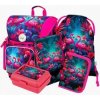 Baagl 5 set Zippy Ergo Plameniaky - aktovka, peračník, vrecko na prezuvky, zástera, box