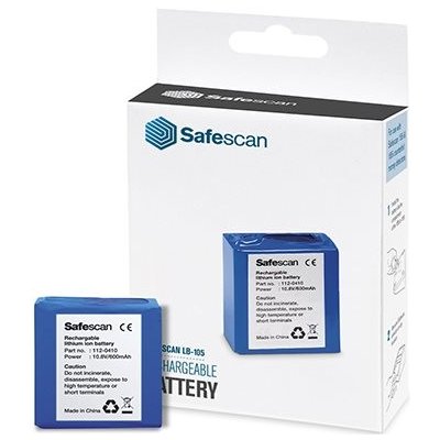 SAFESCAN dobíjacia batéria LB-105 na detektor Safescan 155