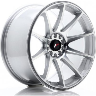 Japan Racing JR11 8.5x18 5x100 ET35 silver machined Face