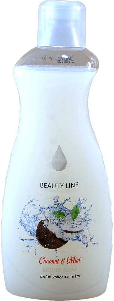Beauty line tekuté mydlo Coconut Mint 1 l od 1,52 € - Heureka.sk