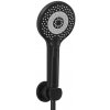 Kludi DIVE X Vaňový/sprchový set 3S, čierna matná, 6995039-00