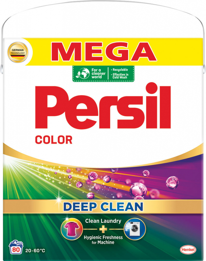 Persil prací prášok Deep Clean Color BOX 80 PD