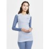 Craft CORE Warm Baselayer LS W 1912534 dámske tričko - modrá (362909) - M