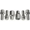 ACI Bezpečnostné skrutky na kolesá, závit M14 × 1,25, kužeľové sedlo, dĺžka závitu 27 mm (sada 4 ks)