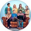 Jedlý papier The Big Bang Theory - Teória veľkého tresku partia 19,5 cm - Pictu Hap - Pictu Hap