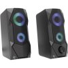 FLOW speakers 2.0 RGB black WHITE SHARK (FLOW 2.0 RGB)