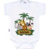 Body s potlačou New Baby SAFARI 56 (0-3m)