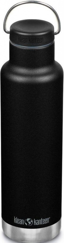 Klean Kanteen Insulated Termoska Classic w Loop Cap black 592 ml