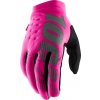 100% Brisker Wmn LF neon-pink/black