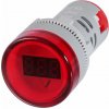 Onpira Panelový LED voltmeter 60-500 V AC typ AD16-22DSV