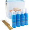 My.Organics My.Tan Kit cestovná sada Body Protective Lotion SPF 35 100 ml + Hair Protective Spray 100 ml + After-Sun Hair & Body Wash 100 ml + After-Sun Conditioner 100 ml