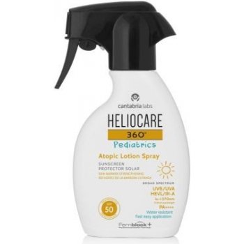 Heliocare 360° Pediatrics opaľovací spray pre deti SPF50 250 ml