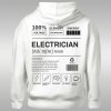 Elektrician Label dámska mikina s kapucňou