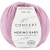 Katia Merino Baby Farba: 69 - Medium rose
