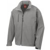 Result pánska softshellová bunda R128M Silver Grey