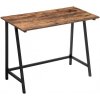 Artenat Pracovný stôl Lera 100 cm hnedá/čierna