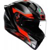 Prilba AGV K1 S Fastlap Black Grey Red Veľkosť: M (57-58 cm)