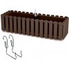 Prosperplast BOARDEE FENCYCASE W Truhlík 58x18x16,2cm hnedý DDEF600W