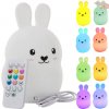 Verk Dětské noční světlo vedlo králík dotek rgb dálkové ovládání