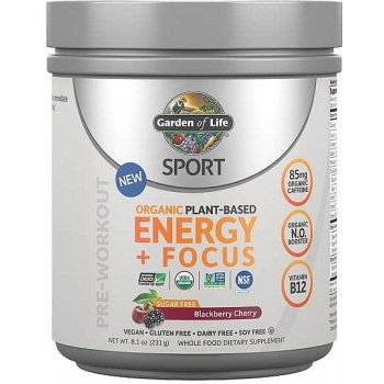 Garden of Life Sport Organic Plant-Based Energy + Focus 231 g