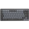 Logitech® MX Mechanical Mini Minimalist Wireless Illuminated Keyboard - GRAPHITE - US INT'L (920-010780)