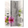 Artgeist Paraván - Buddha and Orchids [Room Dividers]