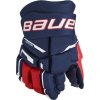 Bauer SUPREME M3 GLOVE-JR Juniorské hokejové rukavice, tmavo modrá, 10