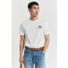 TRIČKO GANT REG ARCHIVE SHIELD EMB SS T-SHIRT WHITE