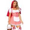 Leg Avenue Fairytale Miss Red M