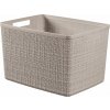 Curver Jute L 20 l Košík 36 x 28 x 23 cm taupe 01907-382