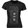 Nirvana Tričko As You Are Tape Womens Black M