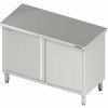 STALGAST Centrálny stôl s krídlovými dverami 1300x700x850 mm | STALGAST, 980177130