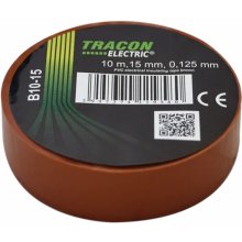 Tracon electric Páska izolačná 15 mm x 10 m hnedá