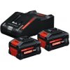 BOSCH Starter set 2x EXBA 18V-80, EXAL 18V-160, škatuľa 1600A0373T