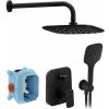 RAVAK TD F 090.21BL.O2.RB070 Sprchový podomietkový set, black