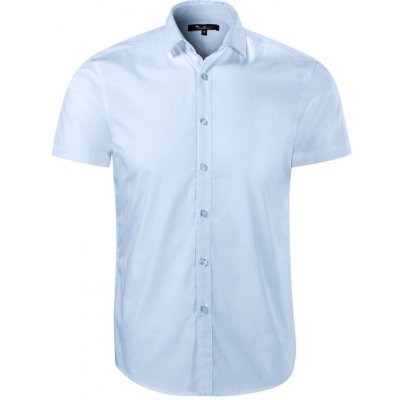Malfini Premium Flash pánská košile krátký rukáv světle modrá MAL-26082
