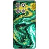 Picasee silikónový čierny obal pre Motorola Moto G86 5G - Green Gold
