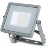 LED reflektor V-TAC 20W, 1600lm, SAMSUNG CHIP, Slim, šedý