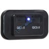 2x USB QC3.0 zásuvka 12/24V, montáž na povrch