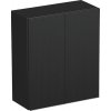 Závesná skrinka do kúpeľne Intedoor TRENTA čierna matná 50 x 58 x 23 cm TRE HZ 50 2D B A9276