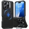 ESR Cyber Armor Kickstand puzdro pre iPhone 16 Pro – čierne