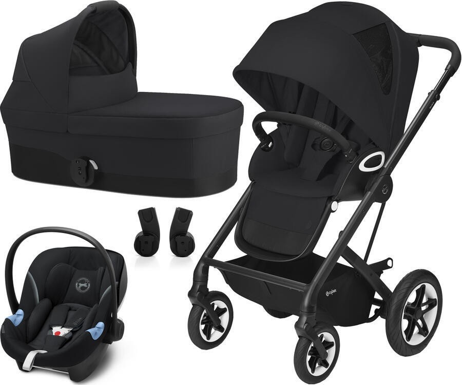 Cybex Set Talos S Lux Black 2022 + Aton M i-Size